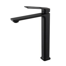 СМЕСИТЕЛЬ ВЫСОКИЙ ДЛЯ РАКОВИНЫ GID NIAGARA L057-BM-D L057BMD ЧЕРНЫЙ МАТОВЫЙ