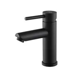 СМЕСИТЕЛЬ ДЛЯ РАКОВИНЫ GID BERLIN SS080-BM-K SS080BMK ЧЕРНЫЙ МАТОВЫЙ