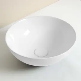 РАКОВИНА GID 9081W 51243 НАКЛАДНАЯ БЕЛАЯ 36X36X14