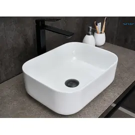 РАКОВИНА GID N1335 51238 НАКЛАДНАЯ БЕЛАЯ 40X30X13