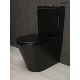 УНИТАЗ НАПОЛЬНЫЙ GID TN2189BM 62248Y ЧЕРНЫЙ МАТОВЫЙ 64.5X38.5X82.5