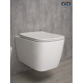 УНИТАЗ ПОДВЕСНОЙ GID TR2140 62254Y БЕЛЫЙ 51X35X37.5