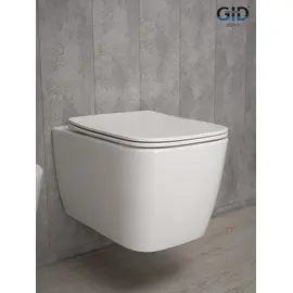 УНИТАЗ ПОДВЕСНОЙ GID TR2140 62254Y БЕЛЫЙ 51X35X37.5