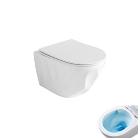 УНИТАЗ ПОДВЕСНОЙ TORNADO GID TR2196TFX 62263Y БЕЛЫЙ 49X35.5X34