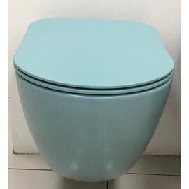 CREAVIT FREE УНИТАЗ ПОДВЕСНОЙ БЕЗОБОДКОВЫЙ ЗЕЛЕНЫЙ НИЛ МАТОВЫЙ