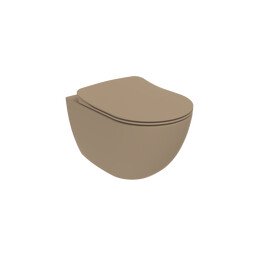 CREAVIT FREE УНИТАЗ CAPPUCINO С БИДЕ ПОДВЕСНОЙ БЕЗОБОДКОВЫЙ