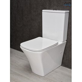 УНИТАЗ НАПОЛЬНЫЙ GID TN2184 62251Y БЕЛЫЙ 62.5X35X81