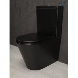 УНИТАЗ НАПОЛЬНЫЙ GID TN2189BM 62248Y ЧЕРНЫЙ МАТОВЫЙ 64.5X38.5X82.5