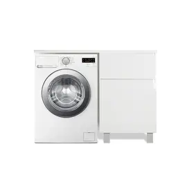 КОМПЛЕКТ МЕБЕЛИ DALLAS LUXE 1300Х482 ПРАВОСТОРОННИЙ НАПОЛЬНЫЙ 2 ЯЩИКА (ШХГХВ) 648Х476Х860