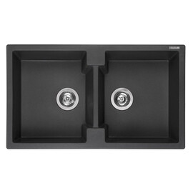 ГРАНИТНАЯ МОЙКА REGINOX AMSTERDAM 20 BLACK SILVERY