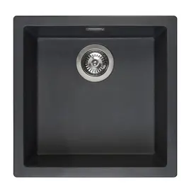 ГРАНИТНАЯ МОЙКА REGINOX AMSTERDAM 40 BLACK SILVERY