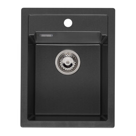 ГРАНИТНАЯ МОЙКА REGINOX AMSTERDAM 34 BLACK SILVERY