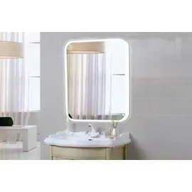         ЗЕРКАЛО RELISAN ALEXANDRIA BLACK 600Х800 С ПОДСВЕТКОЙ