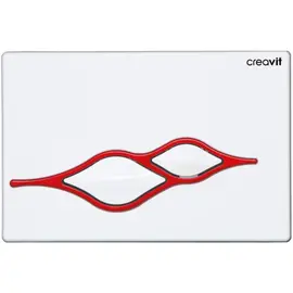 КНОПКА CREAVIT ДЛЯ ИНСТАЛЛЯЦИИ UFO БЕЛО-КРАСНАЯ