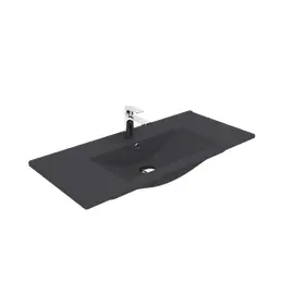 РАКОВИНА CREAVIT SU100.6  МЕБ.(45*100 СМ) АНТРАЦИТ