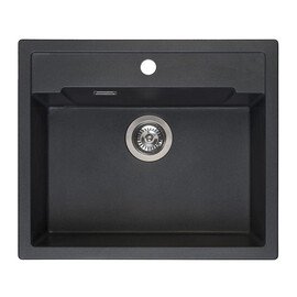 ГРАНИТНАЯ МОЙКА REGINOX AMSTERDAM 54 BLACK SILVERY