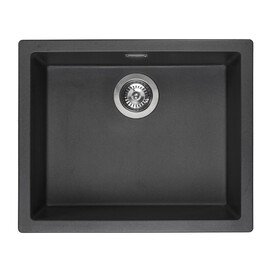 ГРАНИТНАЯ МОЙКА REGINOX AMSTERDAM 50 BLACK SILVERY