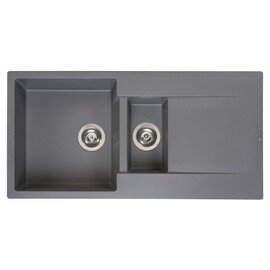 ГРАНИТНАЯ МОЙКА REGINOX AMSTERDAM 15 GREY SILVERY