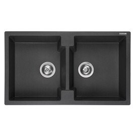 ГРАНИТНАЯ МОЙКА REGINOX AMSTERDAM 20 BLACK SILVERY