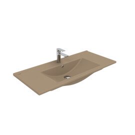 РАКОВИНА CREAVIT SU100.F  МЕБ.(45*100 СМ) КАПУЧИНО