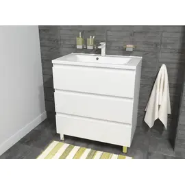 КОМПЛЕКТ МЕБЕЛИ ЭСТЕТ BALI NEW 800Х450 НАПОЛЬНЫЙ 3 ЯЩИКА (ШХГХВ) 798Х446Х860