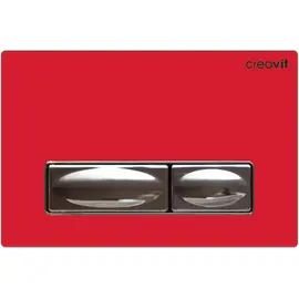 КНОПКА CREAVIT ДЛЯ ИНСТАЛЛЯЦИИ КРАСНАЯ СТЕКЛО