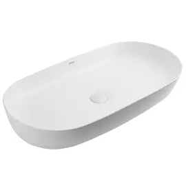 РАКОВИНА НАКЛАДНАЯ ABBER BEQUEM AC2110MW БЕЛАЯ МАТОВАЯ