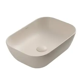 РАКОВИНА НАКЛАДНАЯ ABBER RECHTECK AC2200MBE СВЕТЛО-БЕЖЕВАЯ МАТОВАЯ