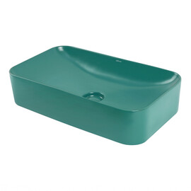 РАКОВИНА НАКЛАДНАЯ ABBER RECHTECK AC2204MBG ЗЕЛЕНАЯ МАТОВАЯ