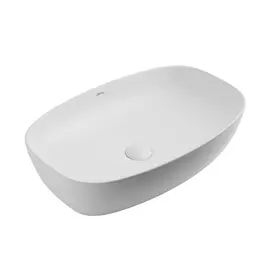 РАКОВИНА НАКЛАДНАЯ ABBER RECHTECK AC2206MW БЕЛАЯ МАТОВАЯ