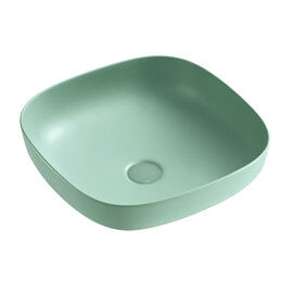 РАКОВИНА НАКЛАДНАЯ ABBER RECHTECK AC2217MBG ЗЕЛЕНАЯ МАТОВАЯ