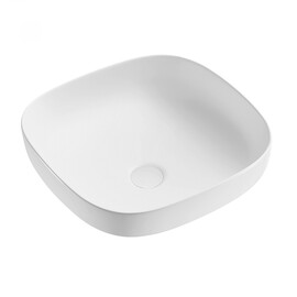 РАКОВИНА НАКЛАДНАЯ ABBER RECHTECK AC2217MW БЕЛАЯ МАТОВАЯ