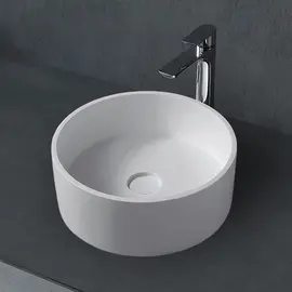 РАКОВИНА НАКЛАДНАЯ ABBER STEIN AS2612 БЕЛАЯ МАТОВАЯ