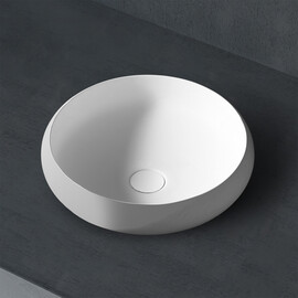 РАКОВИНА НАКЛАДНАЯ ABBER STEIN AS2613 БЕЛАЯ МАТОВАЯ