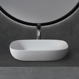 РАКОВИНА НАКЛАДНАЯ ABBER STEIN AS2620 БЕЛАЯ МАТОВАЯ