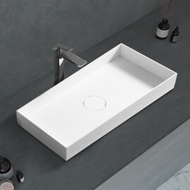 РАКОВИНА НАКЛАДНАЯ ABBER STEIN AS2622 БЕЛАЯ МАТОВАЯ