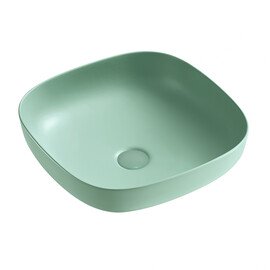 РАКОВИНА НАКЛАДНАЯ ABBER RECHTECK AC2217MBG ЗЕЛЕНАЯ МАТОВАЯ