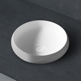 РАКОВИНА НАКЛАДНАЯ ABBER STEIN AS2613 БЕЛАЯ МАТОВАЯ