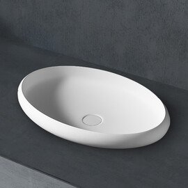 РАКОВИНА НАКЛАДНАЯ ABBER STEIN AS2614 БЕЛАЯ МАТОВАЯ