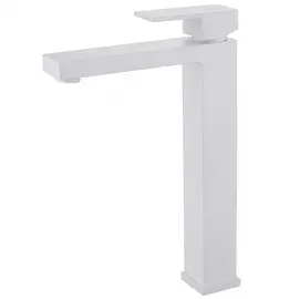 СМЕСИТЕЛЬ ABBER DAHEIM AF8211W ДЛЯ РАКОВИНЫ, БЕЛЫЙ МАТОВЫЙ