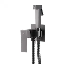 СМЕСИТЕЛЬ ABBER DAHEIM AF8226NG С ГИГИЕНИЧЕСКИМ ДУШЕМ, НИКЕЛЬ