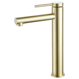 СМЕСИТЕЛЬ ABBER EMOTION AF8811G ДЛЯ НАКЛАДНОЙ РАКОВИНЫ, ЗОЛОТО МАТОВОЕ