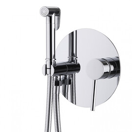 СМЕСИТЕЛЬ ABBER EMOTION AF8826 С ГИГИЕНИЧЕСКИМ ДУШЕМ, ХРОМ