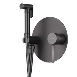 СМЕСИТЕЛЬ ABBER EMOTION AF8826NG С ГИГИЕНИЧЕСКИМ ДУШЕМ, НИКЕЛЬ