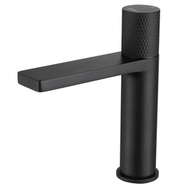 СМЕСИТЕЛЬ ABBER RUND AF8710B ДЛЯ РАКОВИНЫ, ЧЕРНЫЙ МАТОВЫЙ