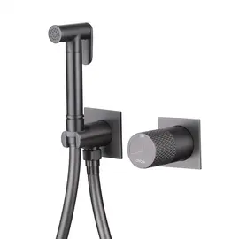 СМЕСИТЕЛЬ ABBER RUND AF8725NG С ГИГИЕНИЧЕСКИМ ДУШЕМ, НИКЕЛЬ