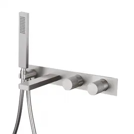 СМЕСИТЕЛЬ ABBER RUND AF8730SP ДЛЯ ВАННЫ СКРЫТОГО МОНТАЖА, САТИН