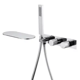 СМЕСИТЕЛЬ ABBER RUND AF8731 ДЛЯ ВАННЫ СКРЫТОГО МОНТАЖА, ХРОМ