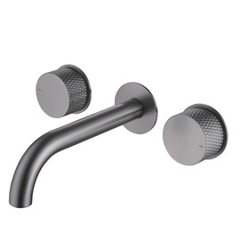 СМЕСИТЕЛЬ ABBER WASSER KREIS AF81122NG ДЛЯ РАКОВИНЫ СКРЫТОГО МОНТАЖА, НИКЕЛЬ