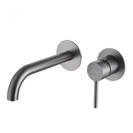 СМЕСИТЕЛЬ ABBER WASSER KREIS AF8112NG ДЛЯ РАКОВИНЫ СКРЫТОГО МОНТАЖА, НИКЕЛЬ